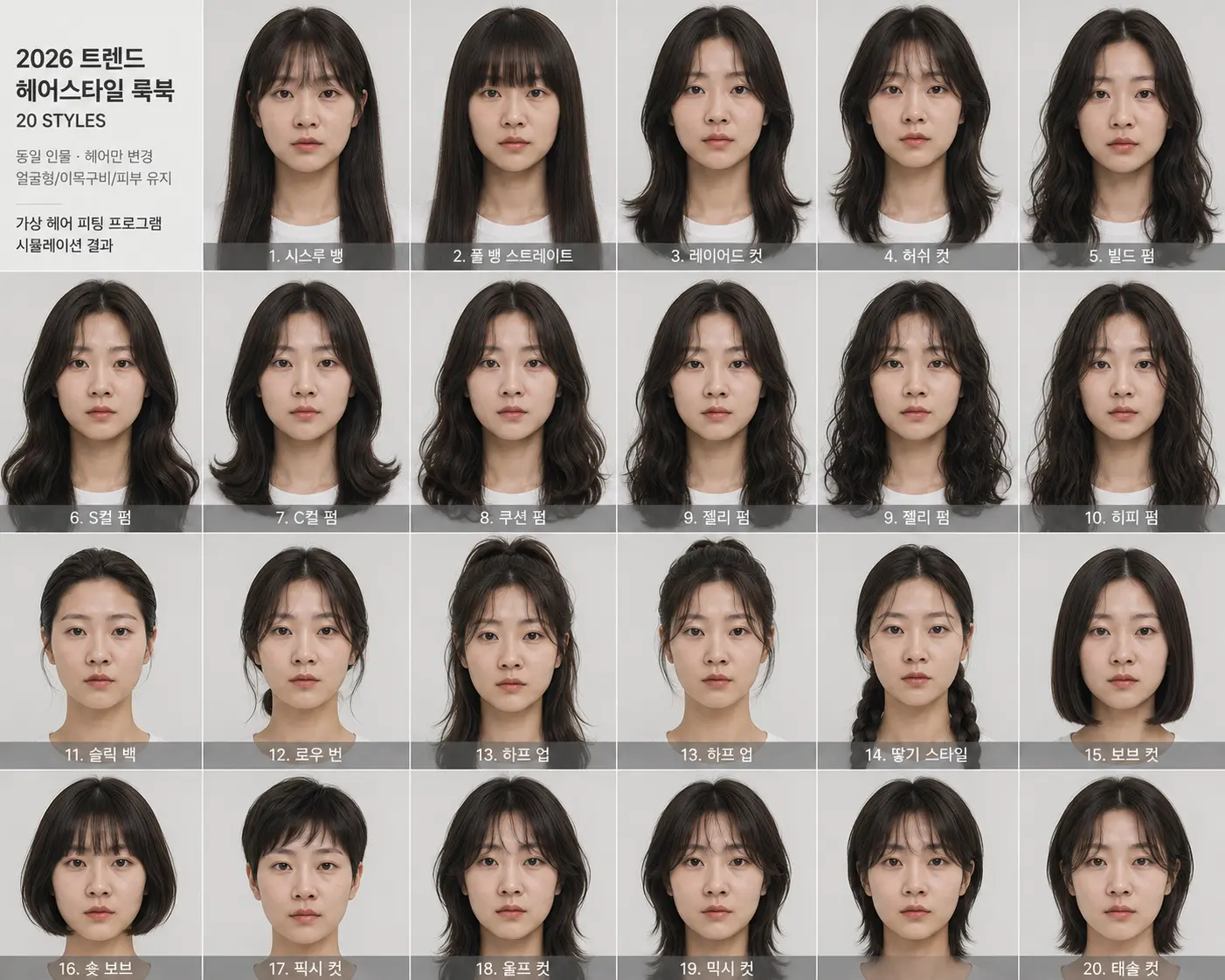 [가상뷰티] 과연 내가 미용실에서 머리를 자른다면? 2